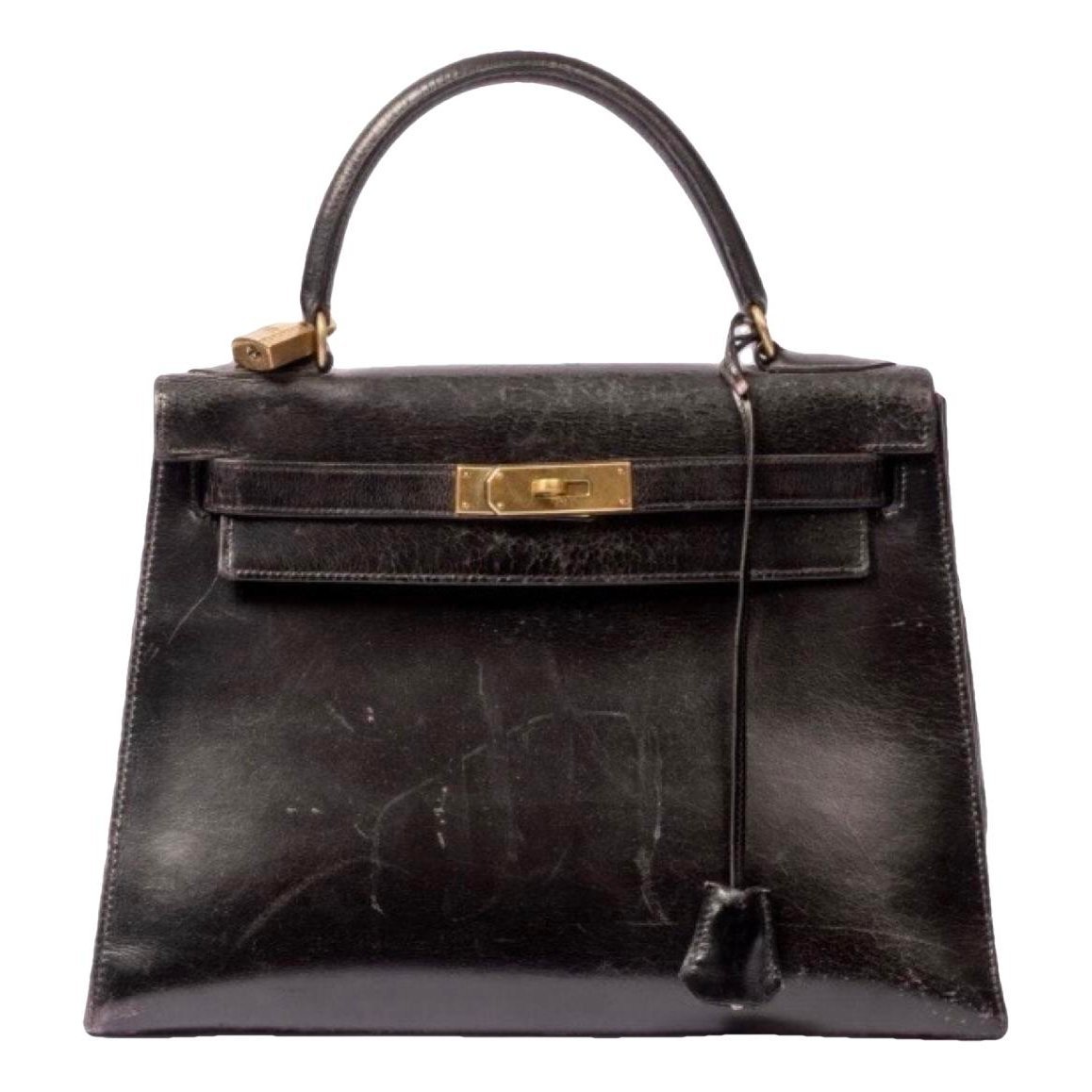 Kelly 28 leather handbag