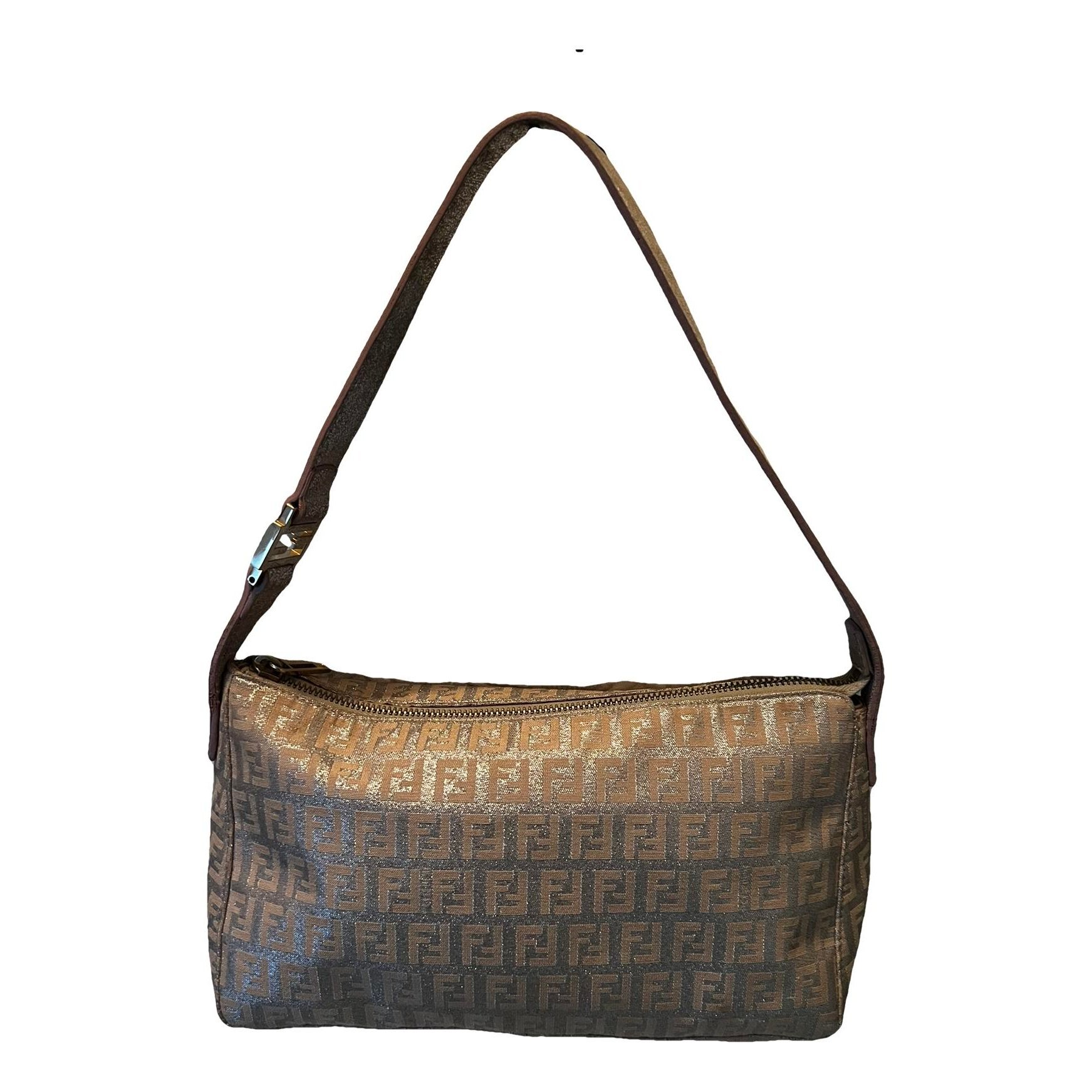 Baguette glitter handbag