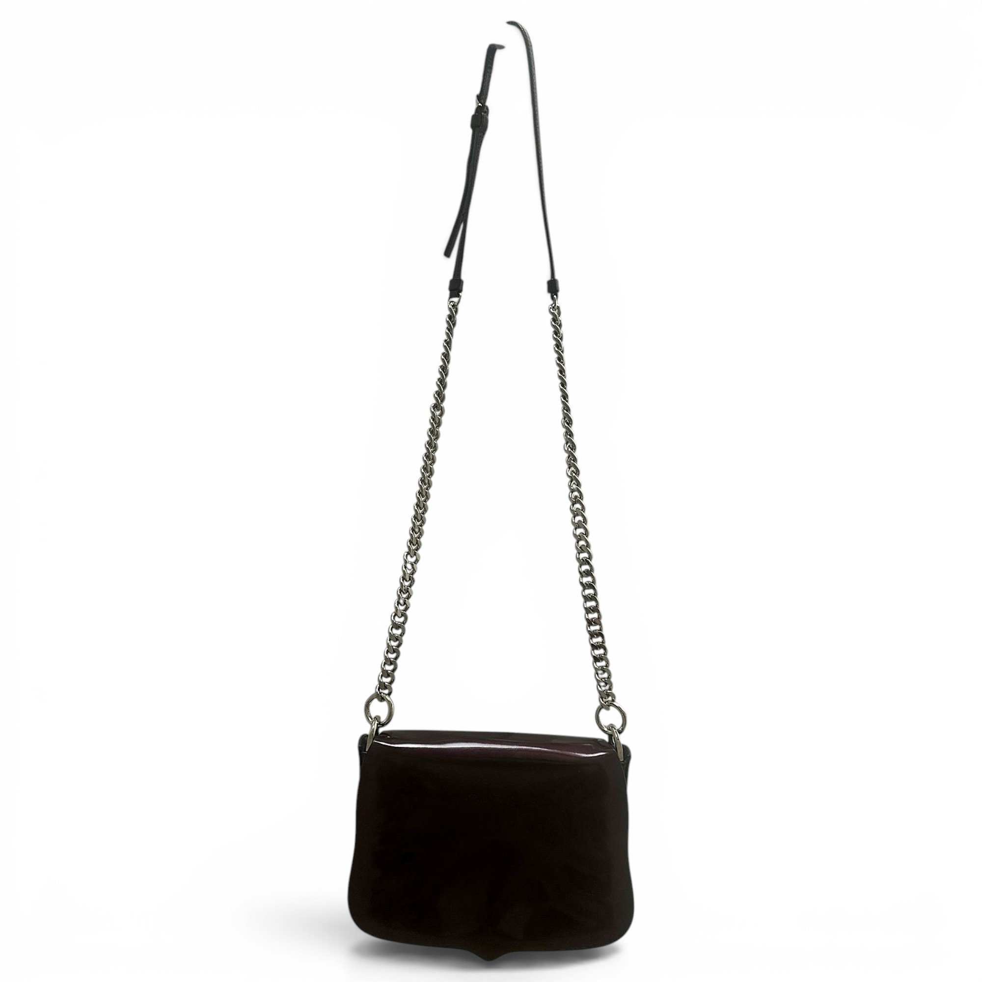 Jil Sander Patent leather crossbody bag