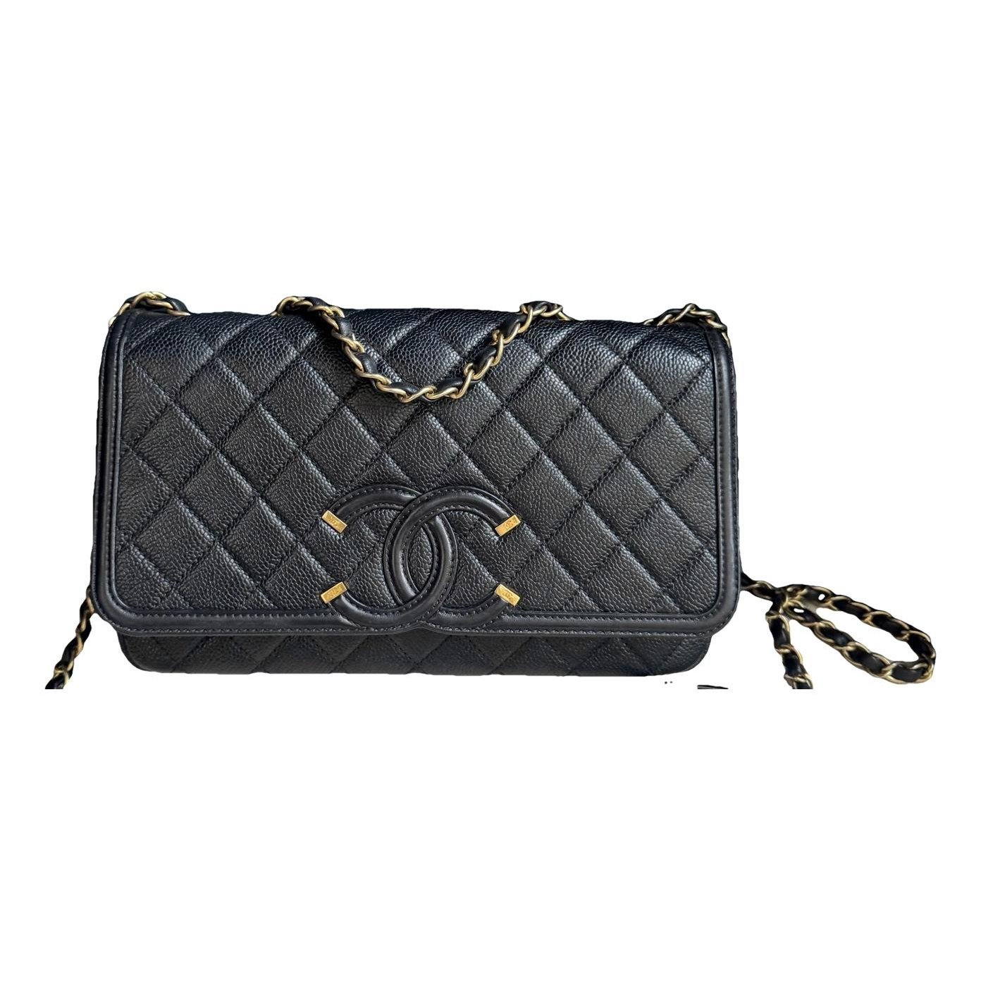 Leather handbag
