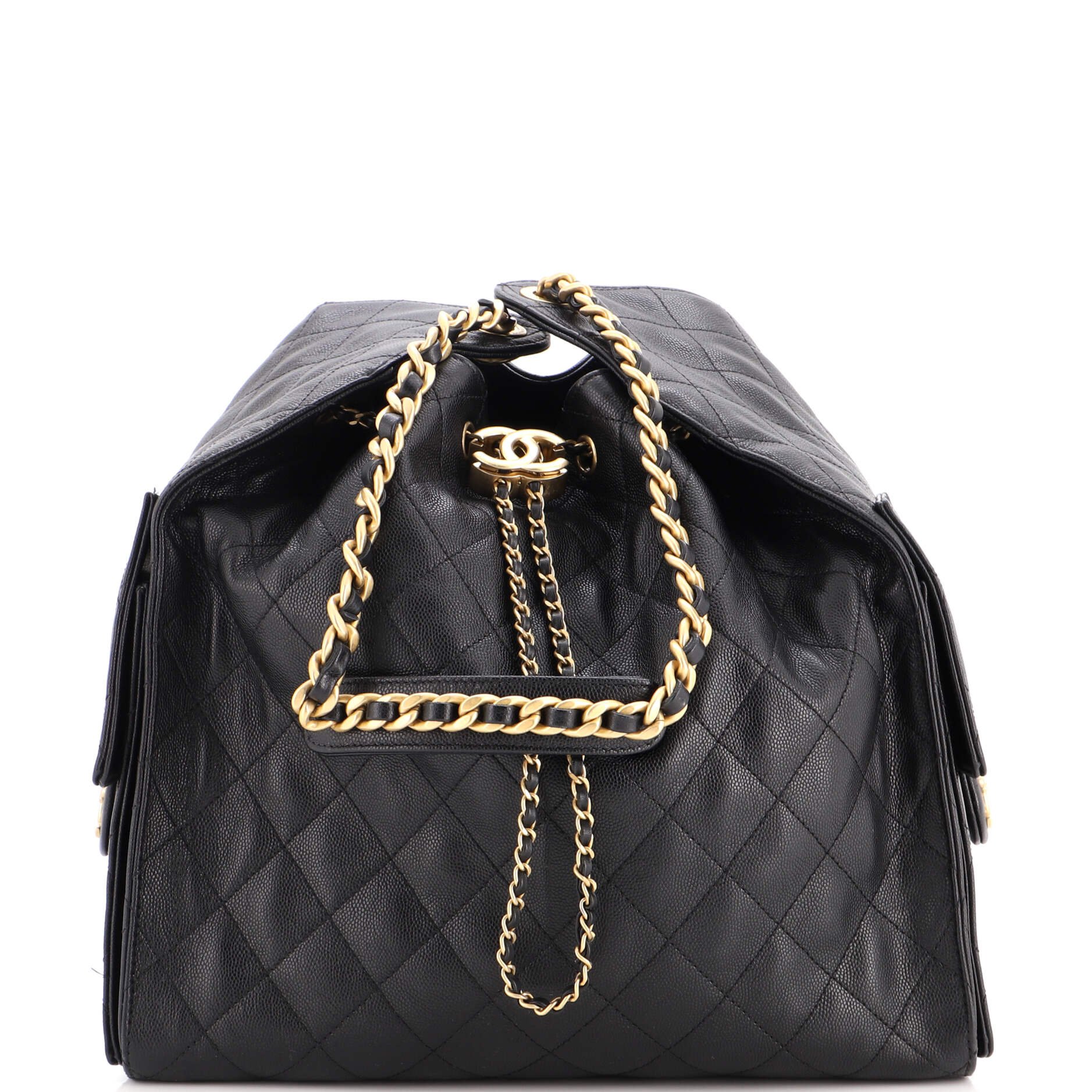 25 Hobo Bag Quilted Caviar Medium