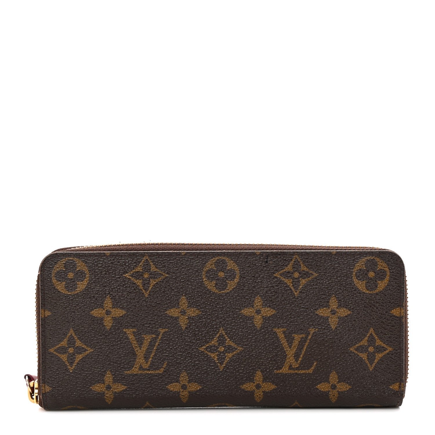 Louis Vuitton Monogram Clemence Wallet Fuchsia