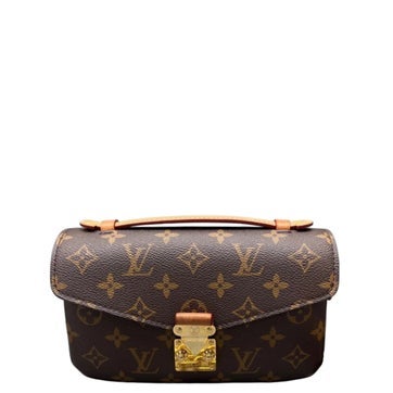 Coated Canvas Pochette Metis