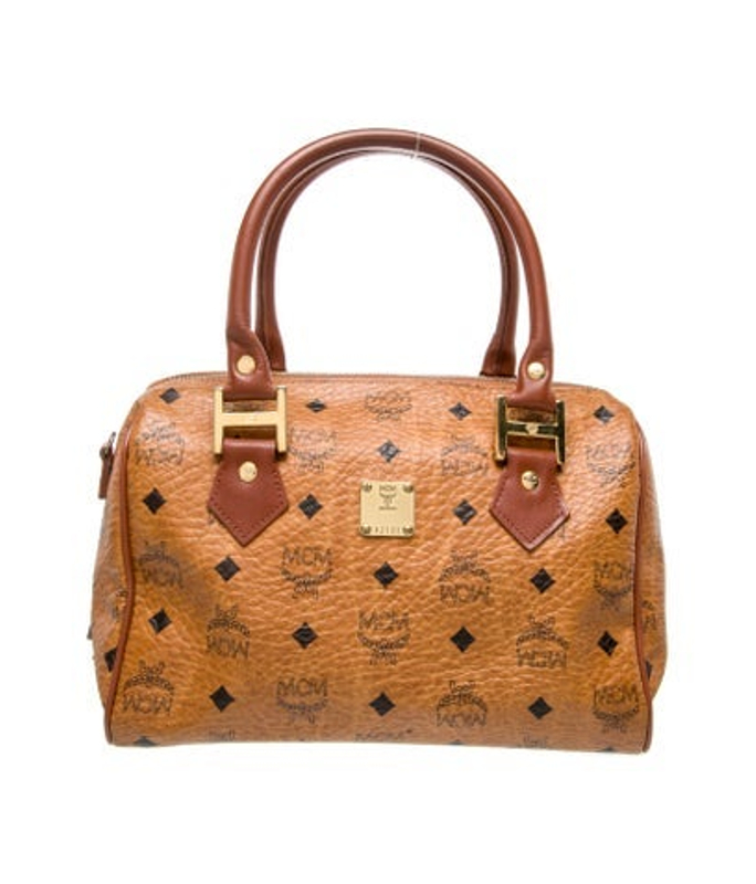 MCM Leather Top Handle Bag Vintage