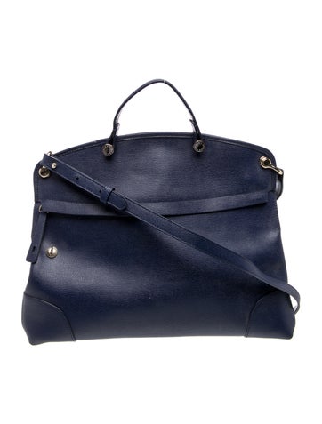 Leather Top Handle Bag
