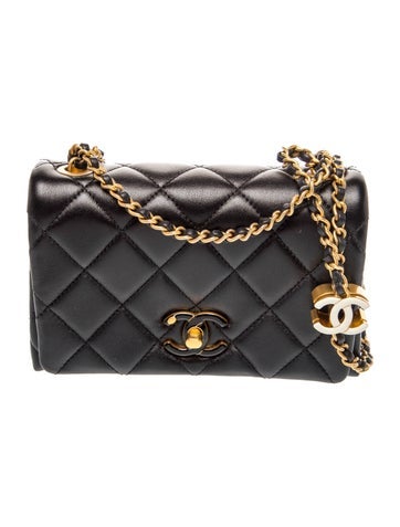 2024 Paris-Manchester Small Enamel Flap Bag