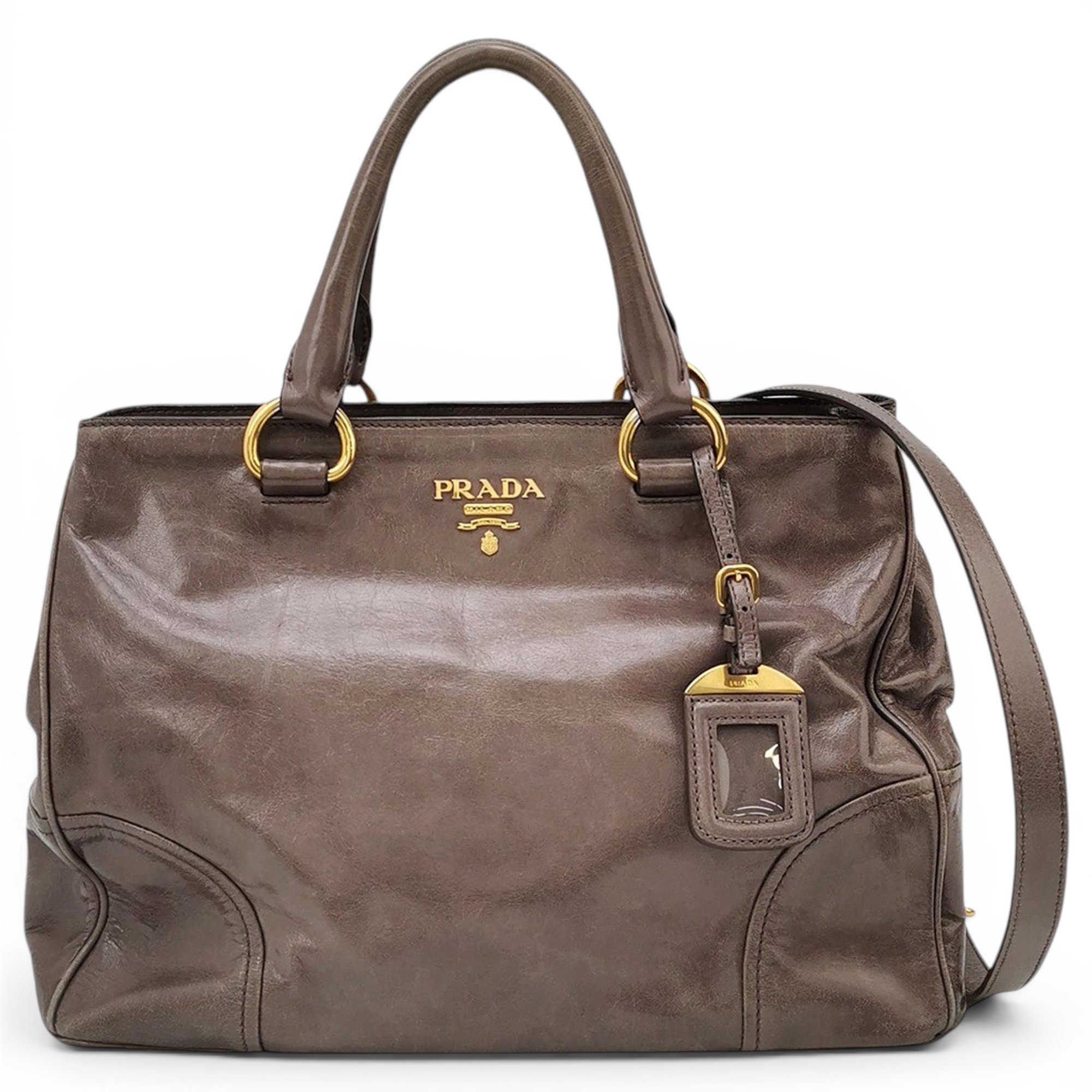 Leather handbag