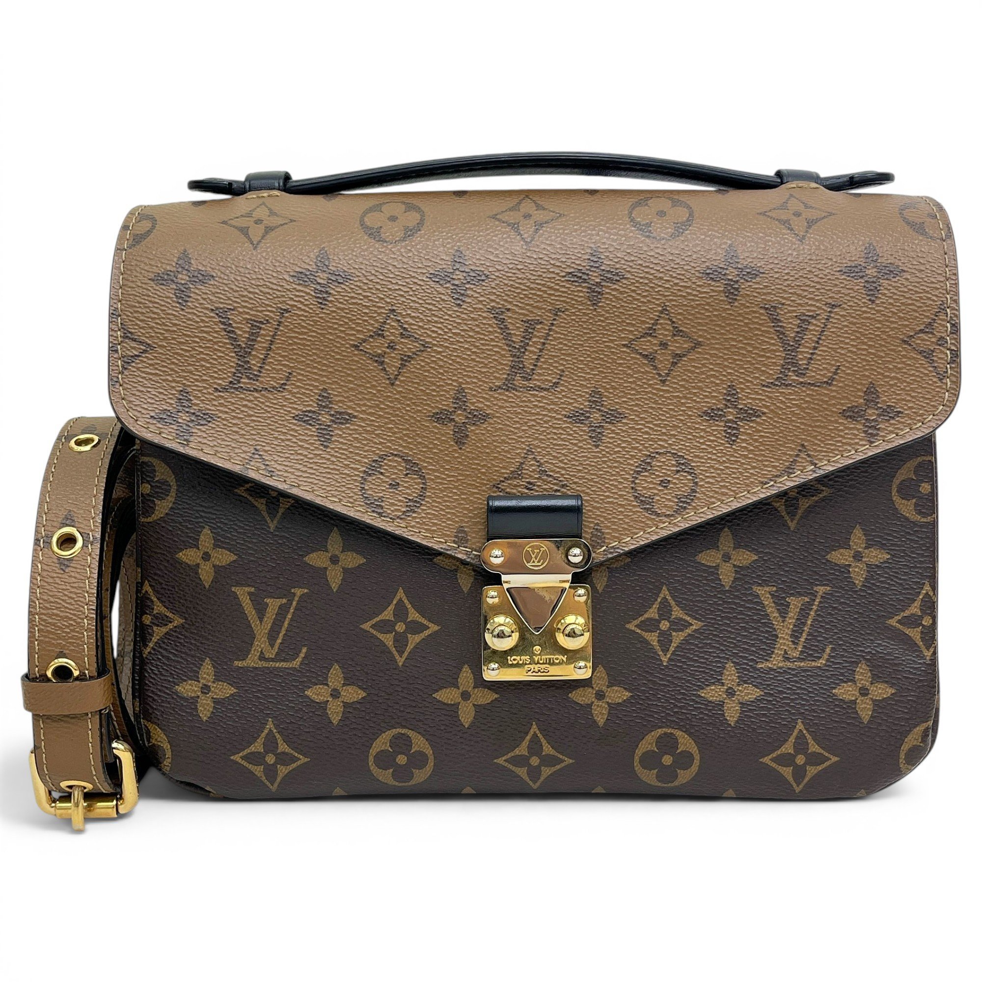 Metis leather handbag