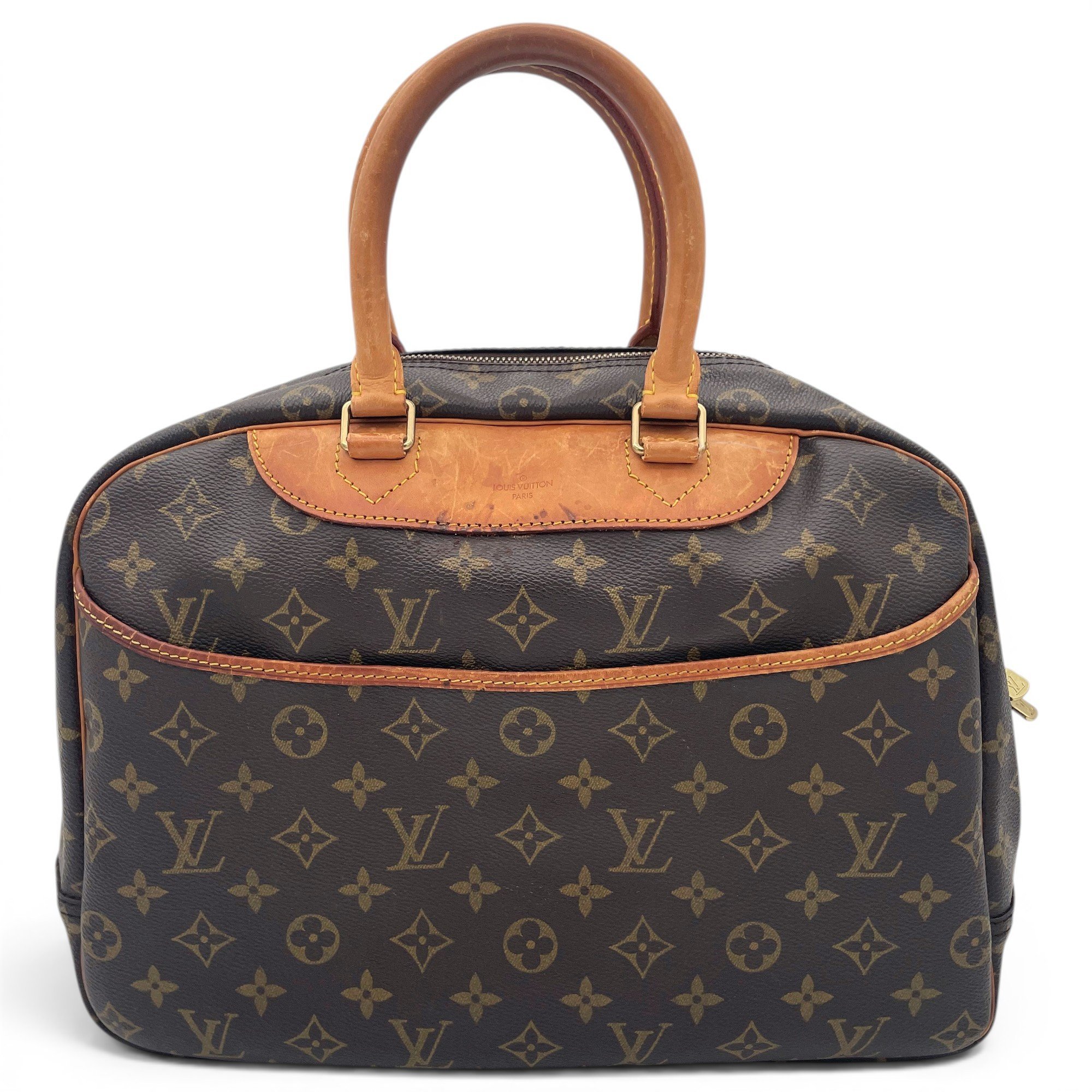 Deauville leather handbag