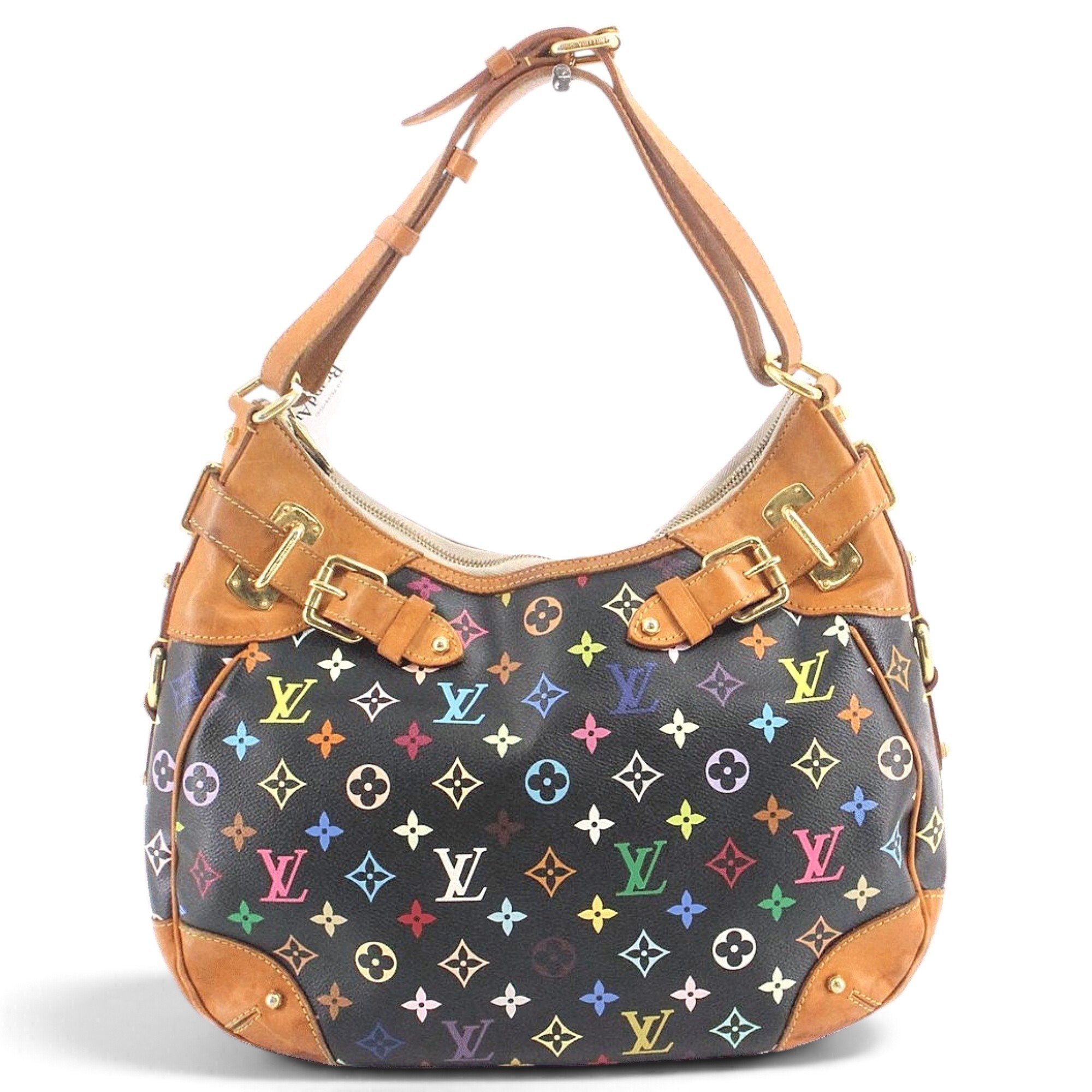 Greta leather handbag