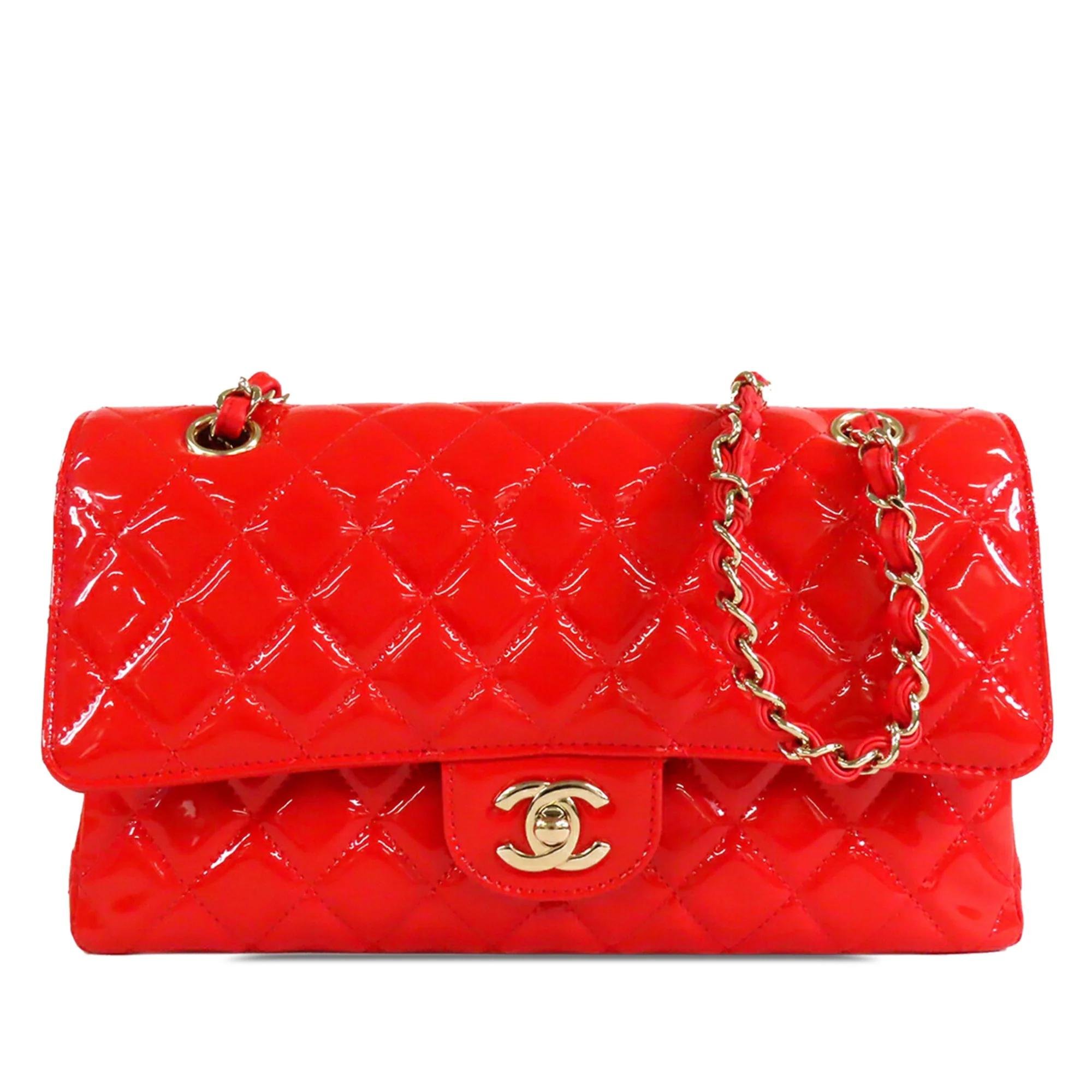 Timeless/Classique patent leather handbag