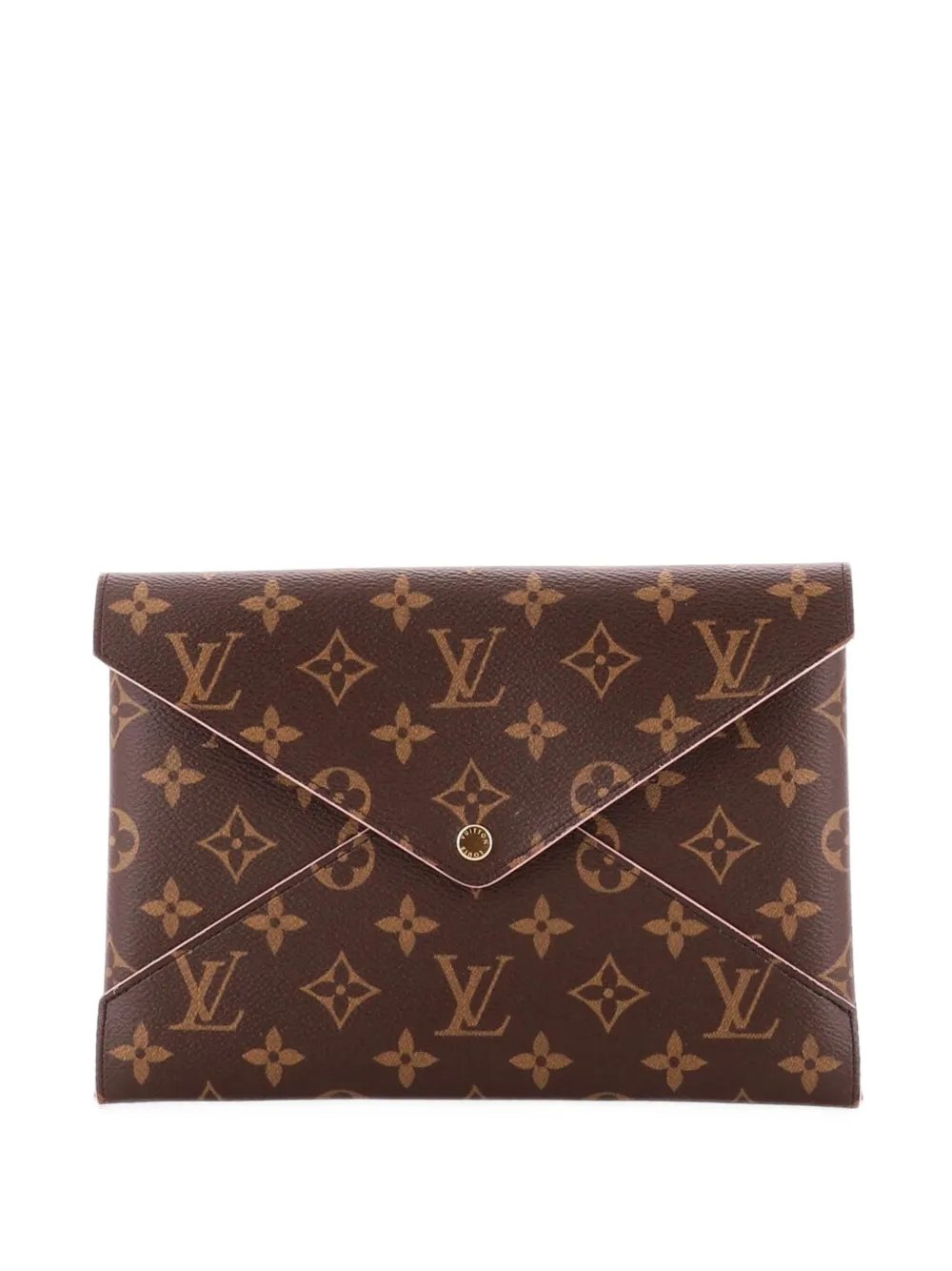 Kirigami Pochette Set Monogram Canvas clutch bag
