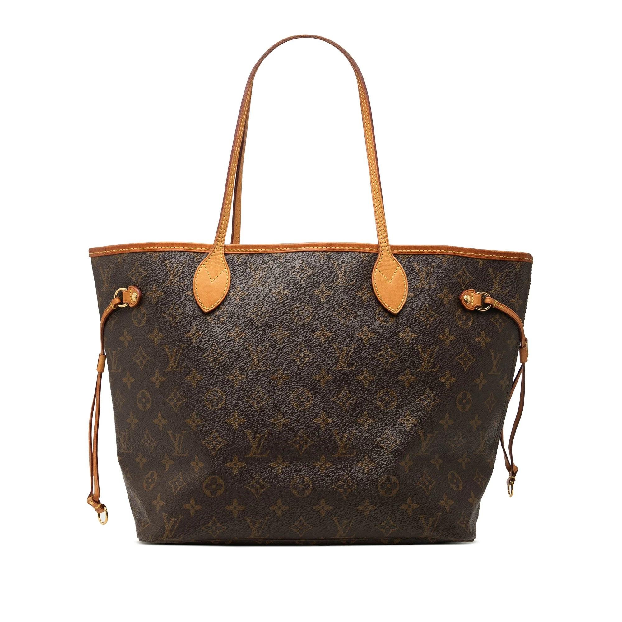 Neverfull leather tote