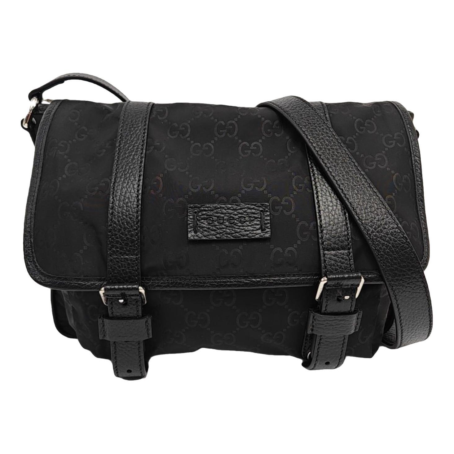GG Marmont Zip Messenger cloth handbag