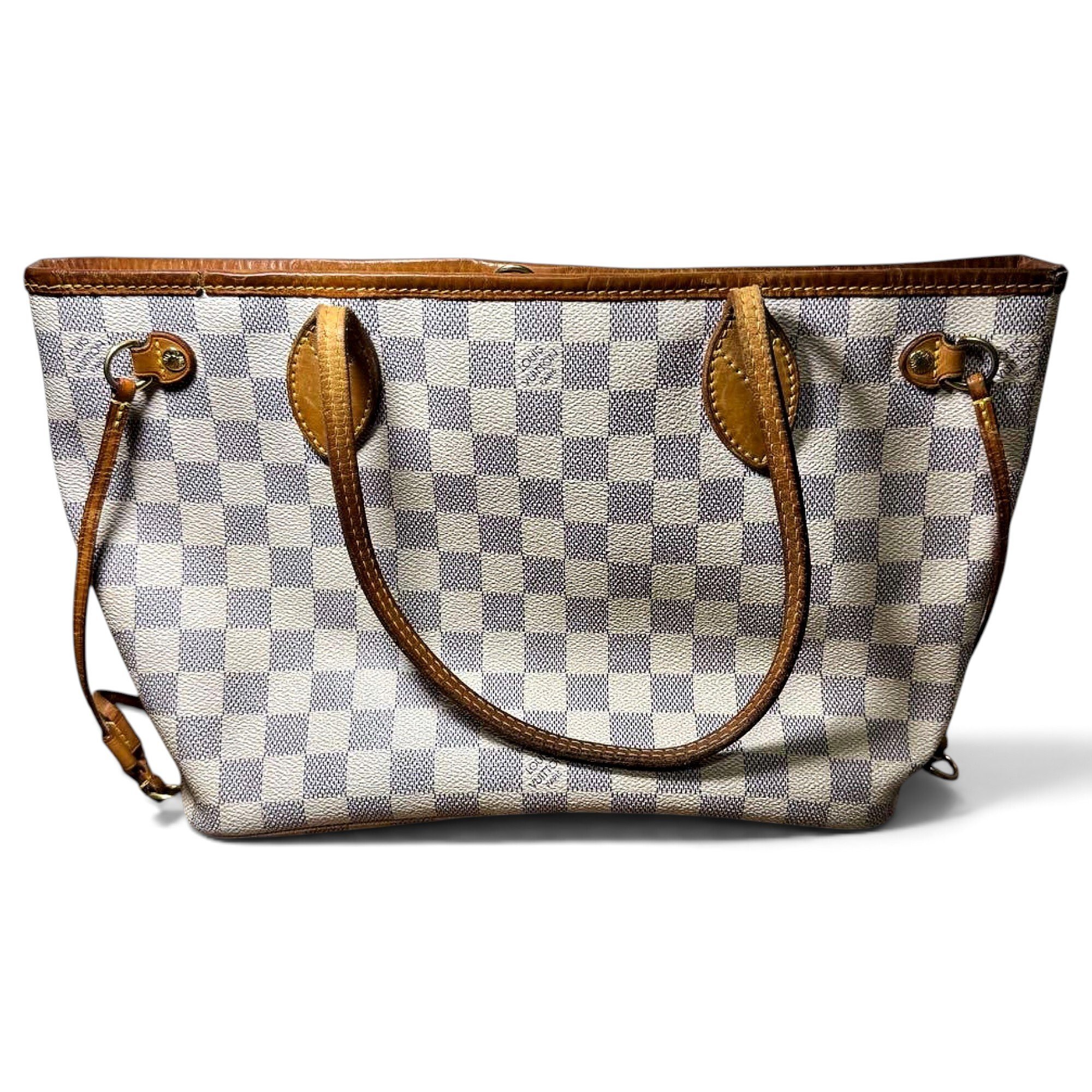 Neverfull leather tote