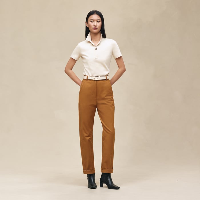 Blanc Cassé Short-sleeve Polo Shirt
