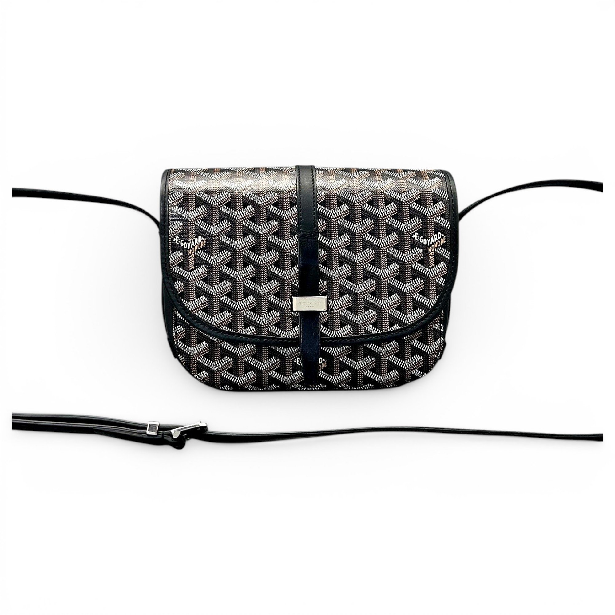 Goyard Belvedère cloth handbag