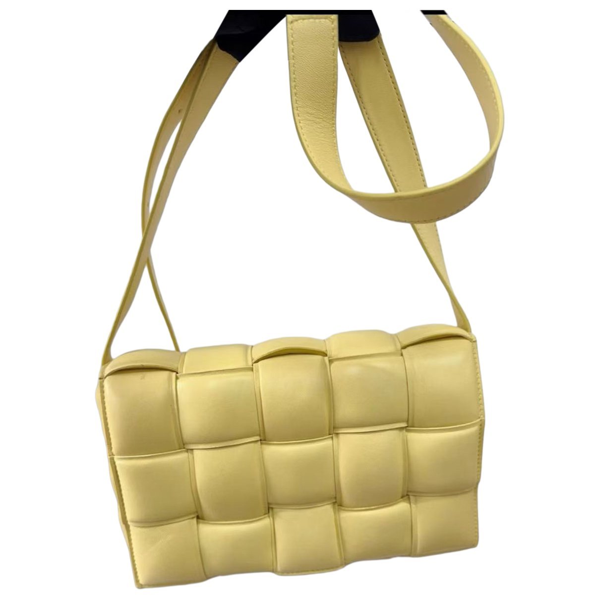 Cassette Padded leather handbag