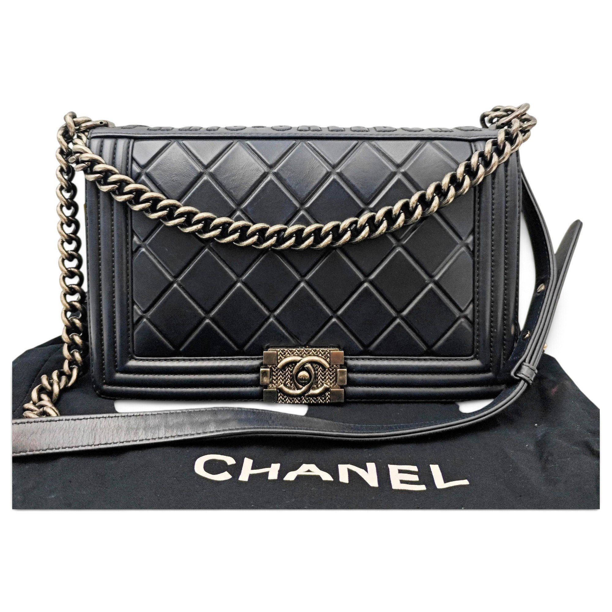 Boy leather handbag
