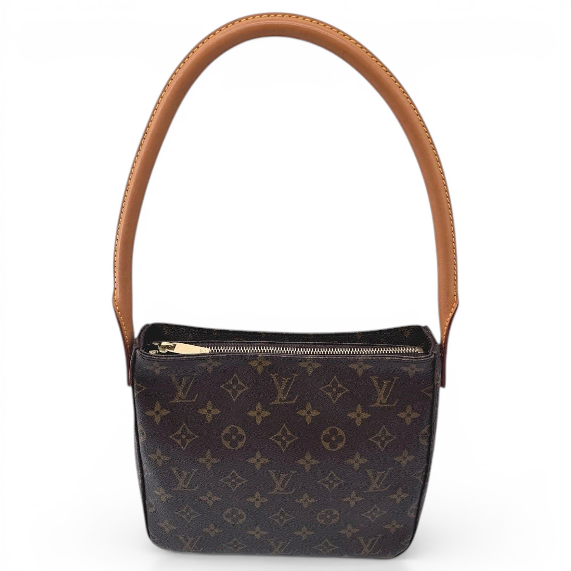 Looping cloth handbag