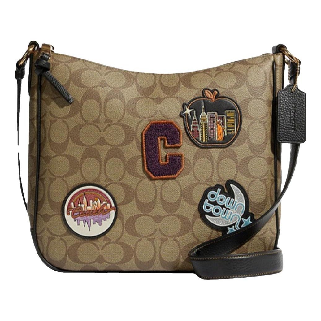 Leather crossbody bag