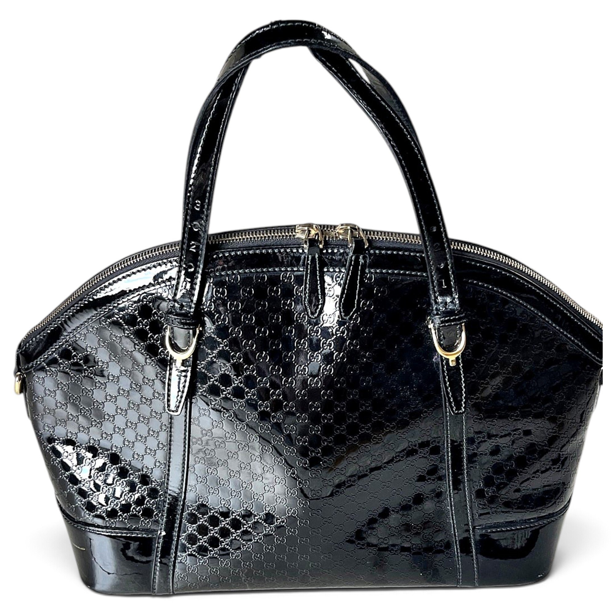 Nice patent leather handbag