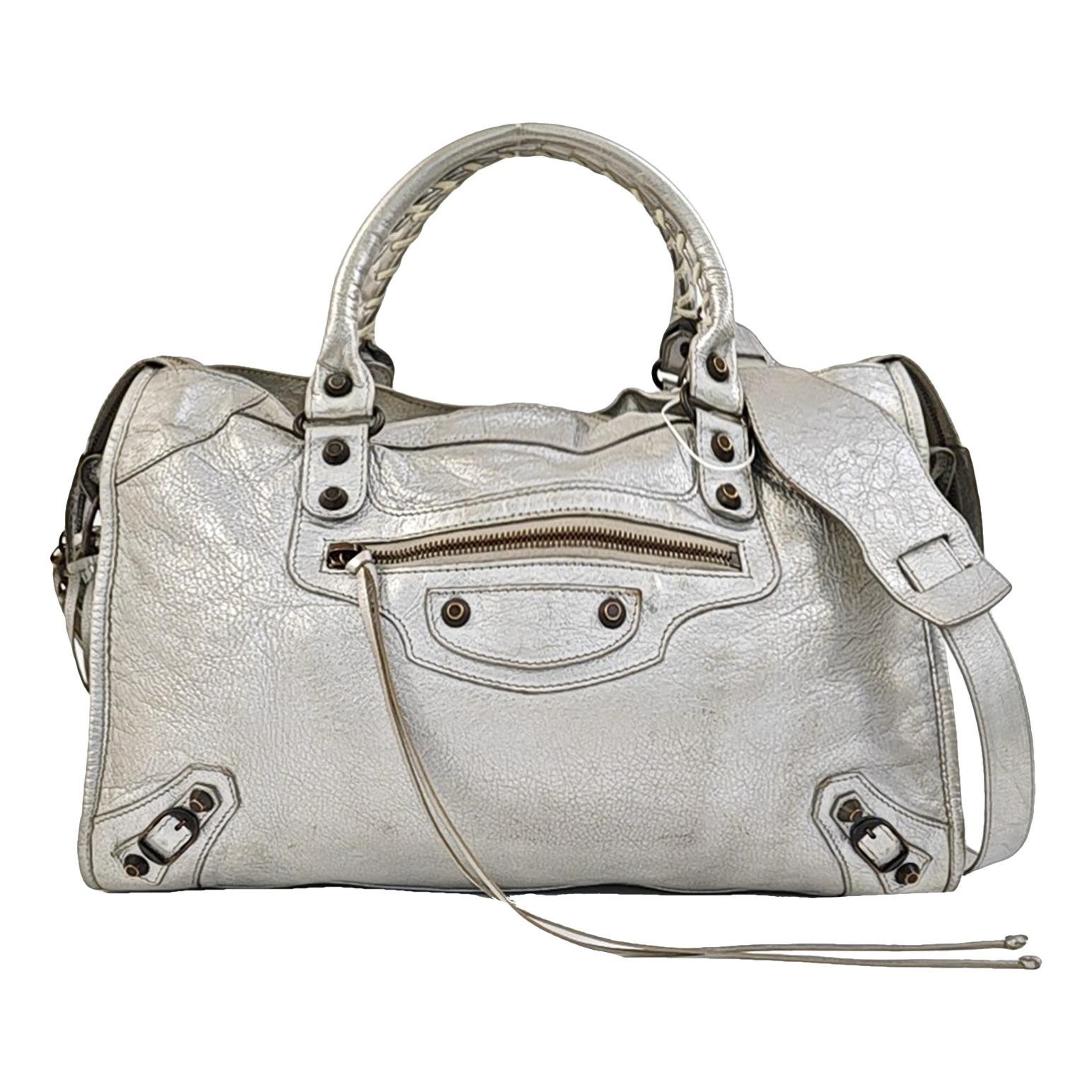 Leather handbag