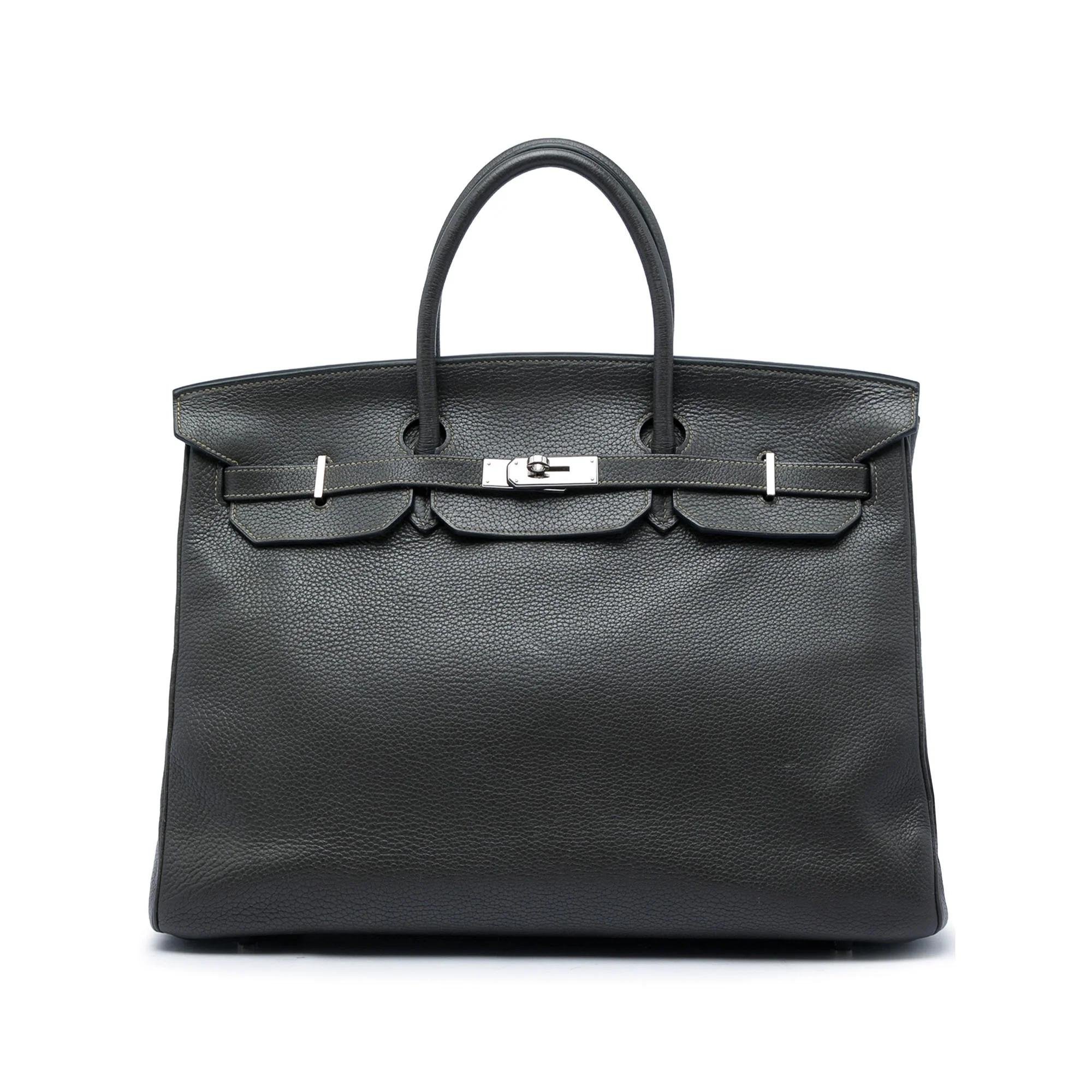 Birkin Shoulder pony-style calfskin handbag