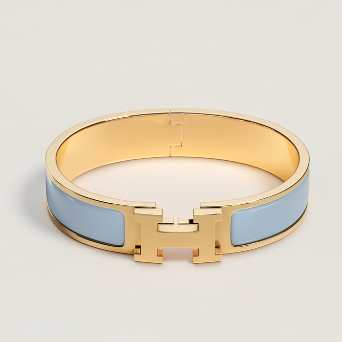 Bleu Ciel Clic H Bracelet