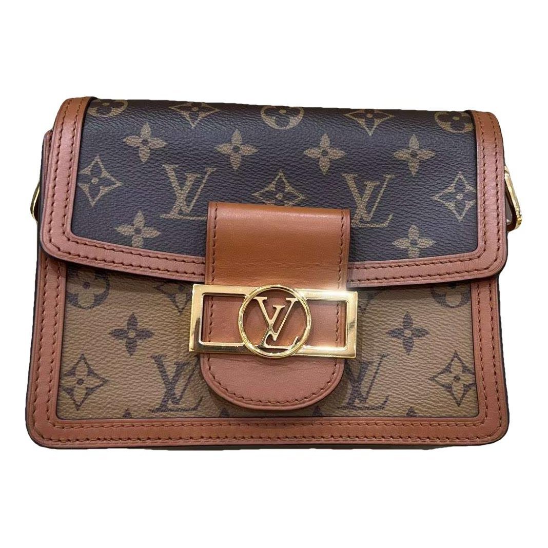Louis Vuitton Dauphine leather handbag