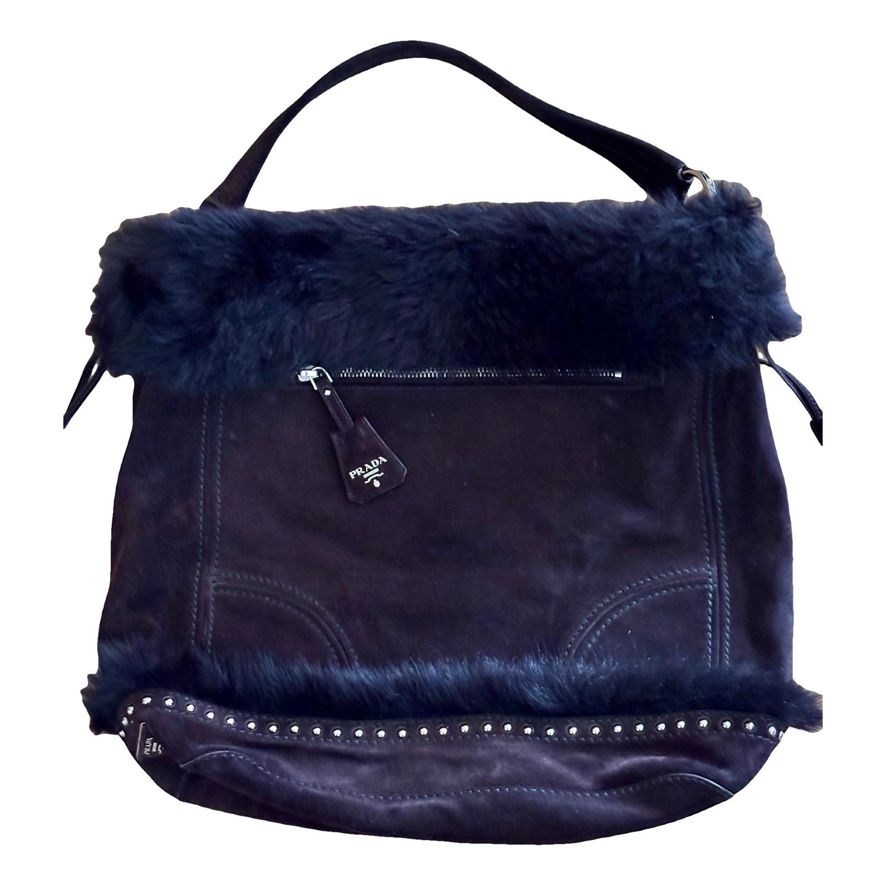 Leather tote