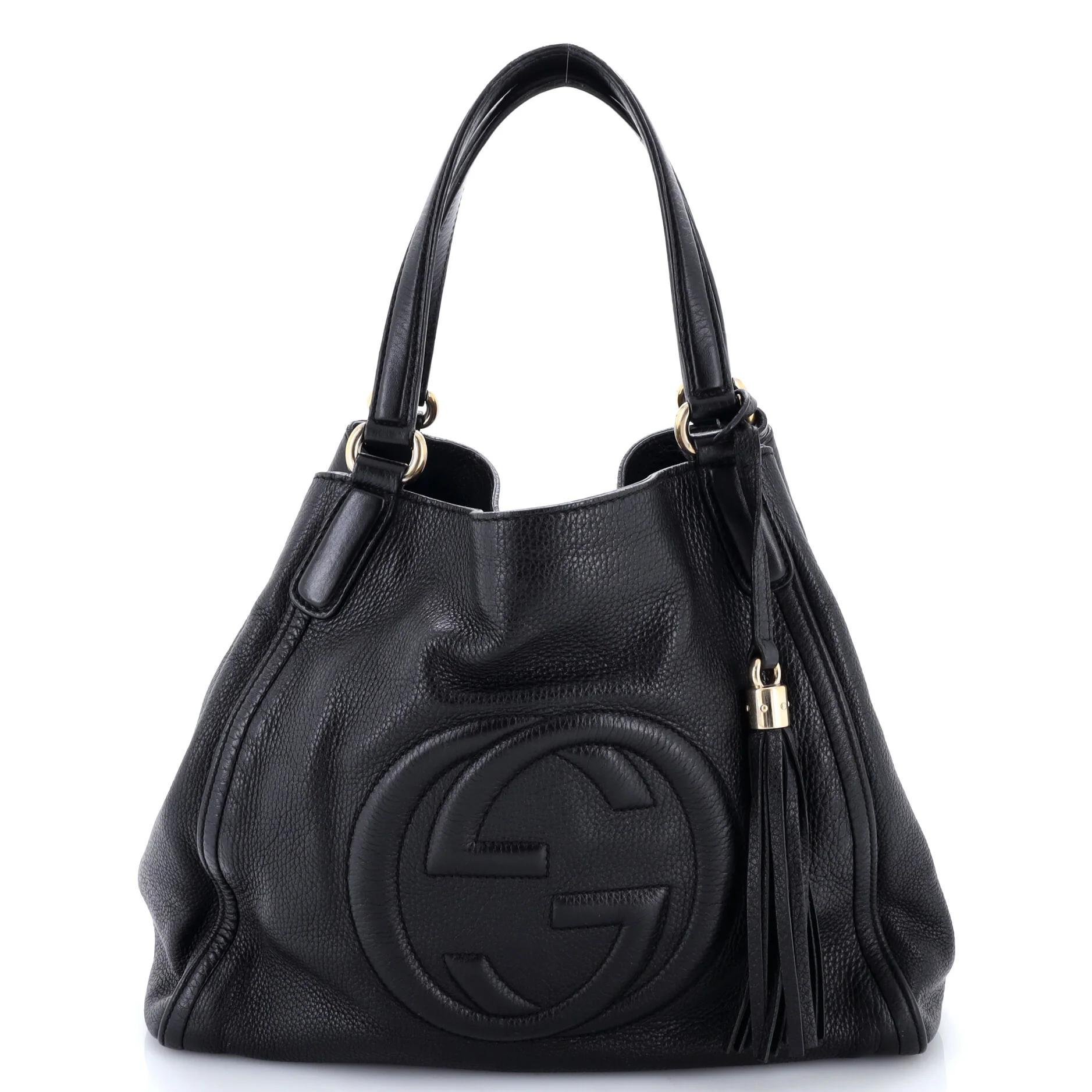 Leather handbag