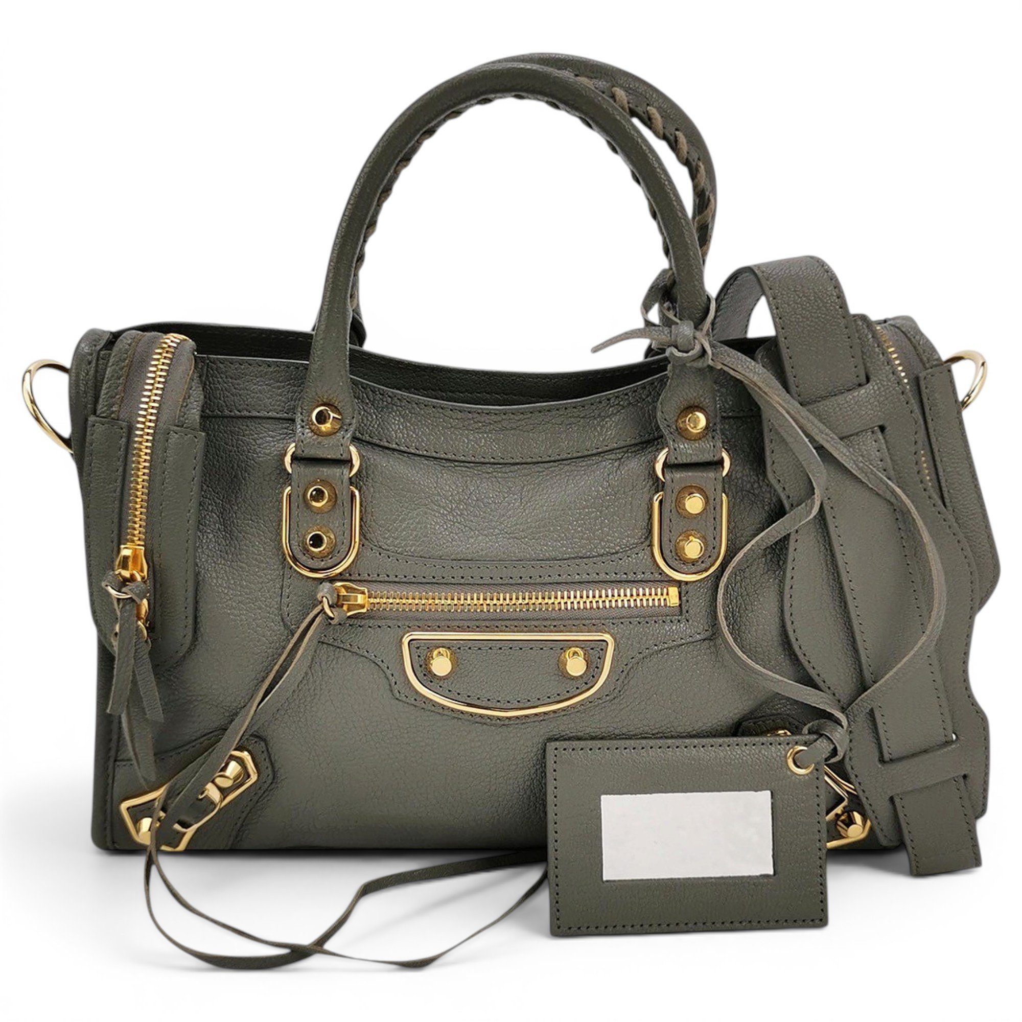 Balenciaga Neo Cagole City leather handbag