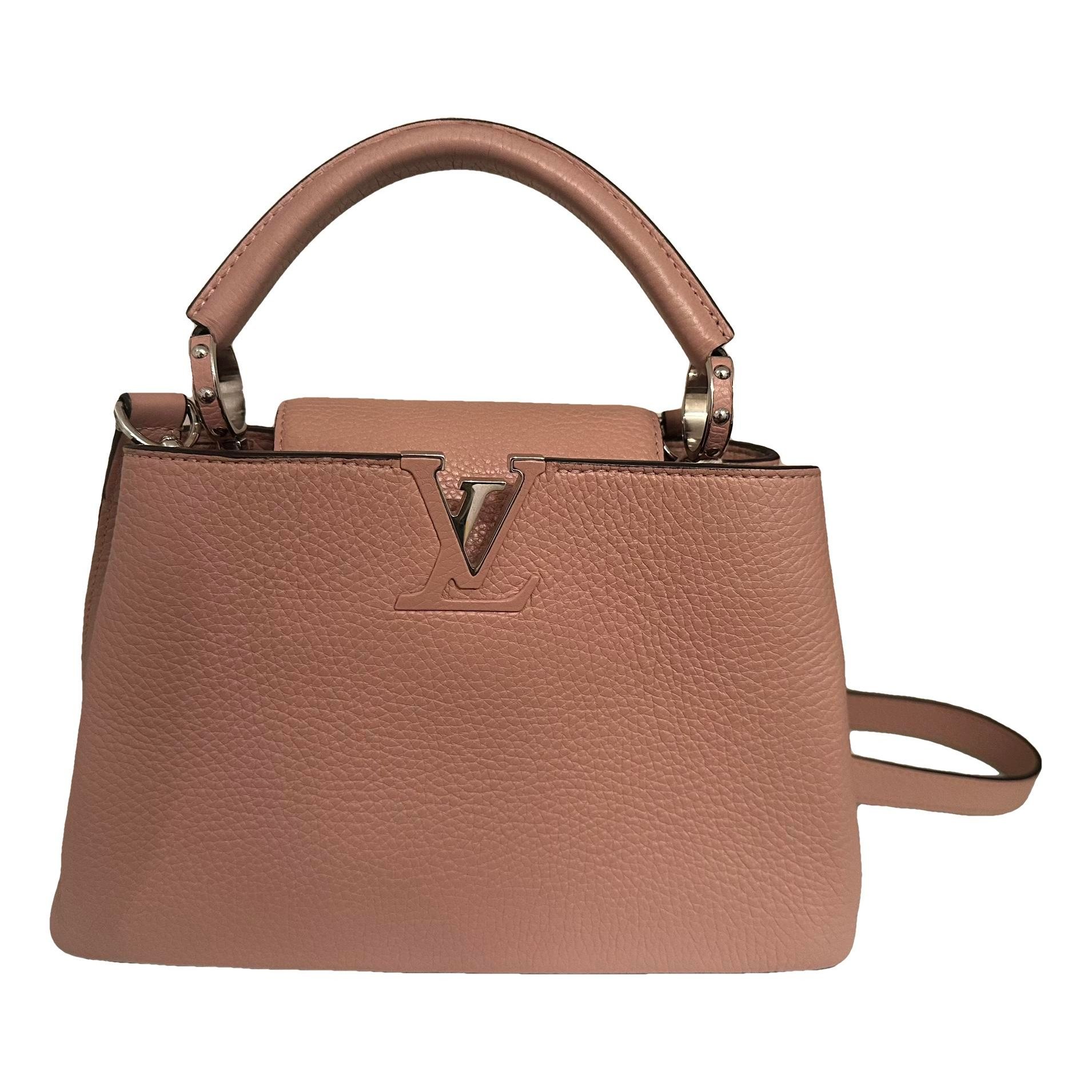 Capucines leather handbag