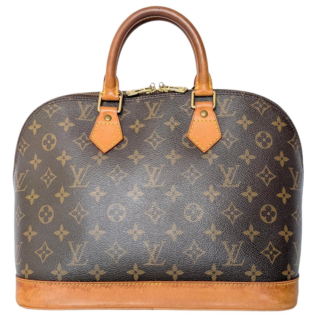Alma leather handbag