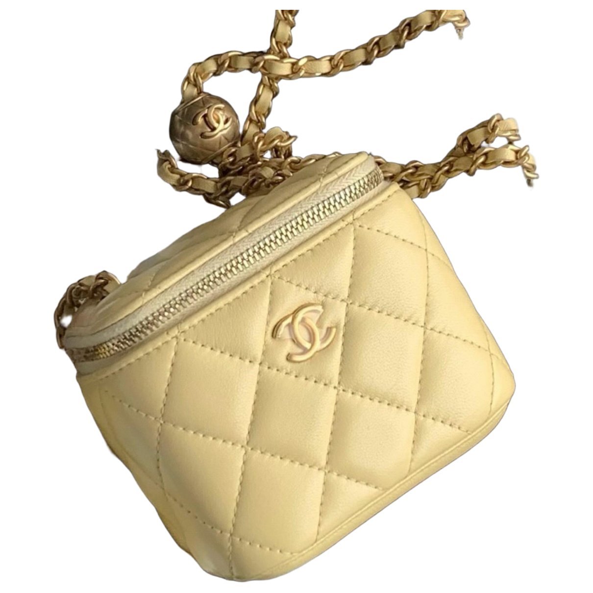 Vanity leather mini bag