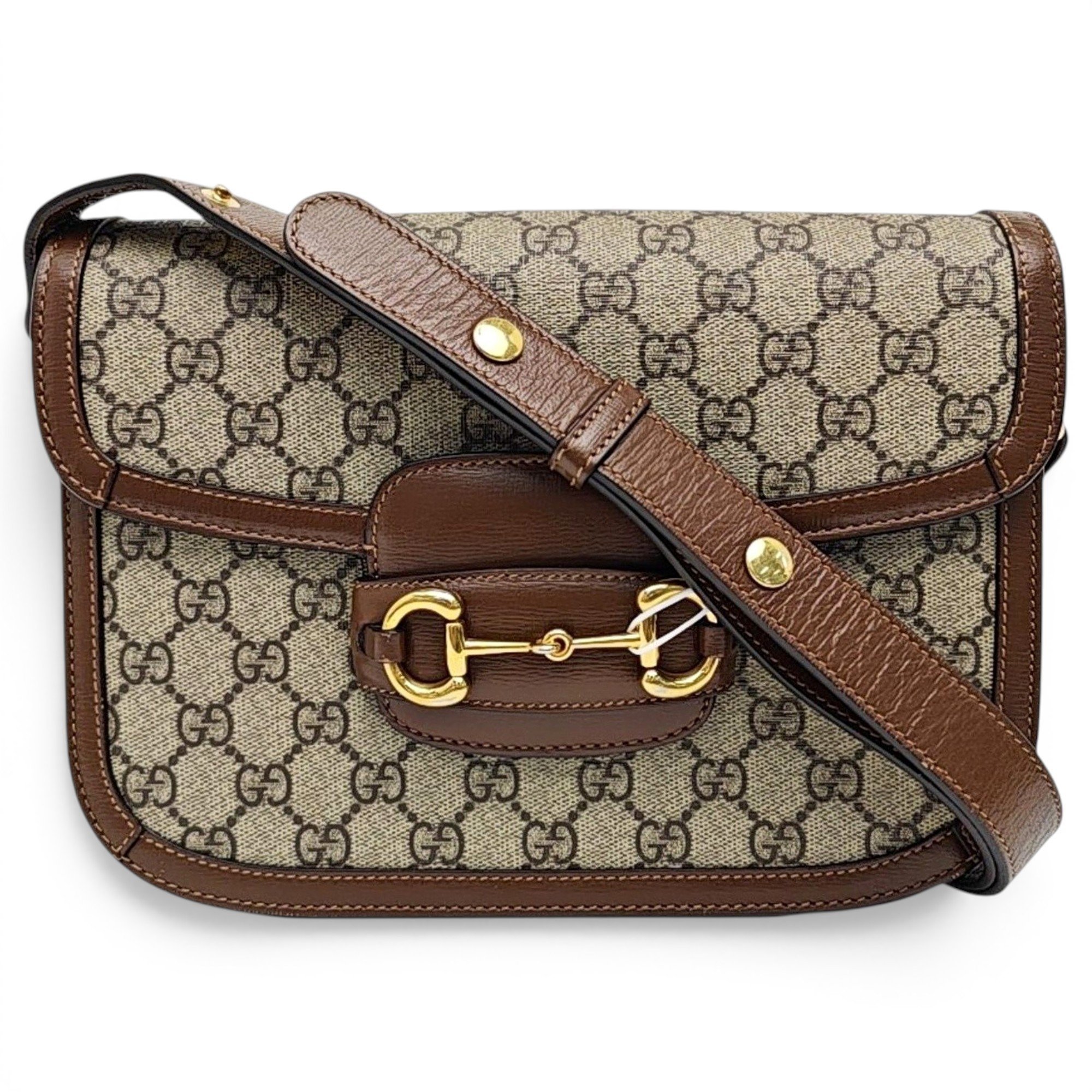 Handle Horsebit 1955 leather handbag
