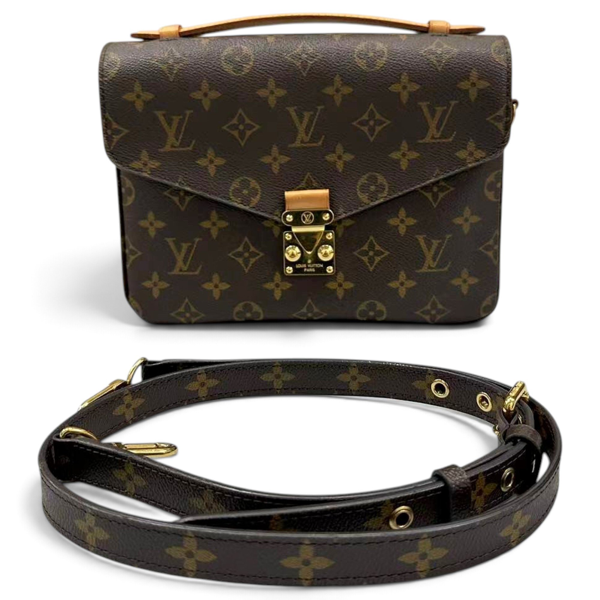 Metis leather handbag