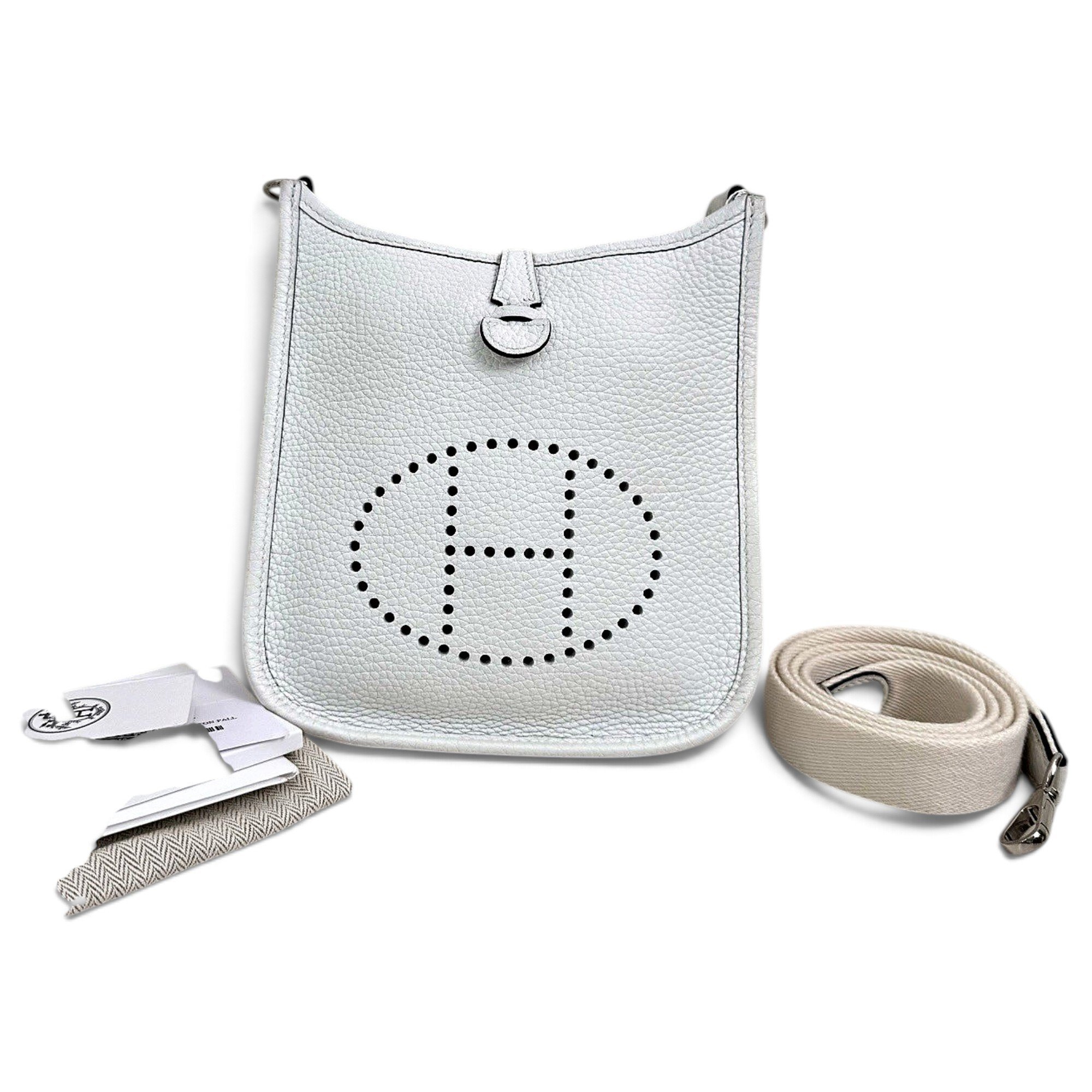 Mini Evelyne leather handbag