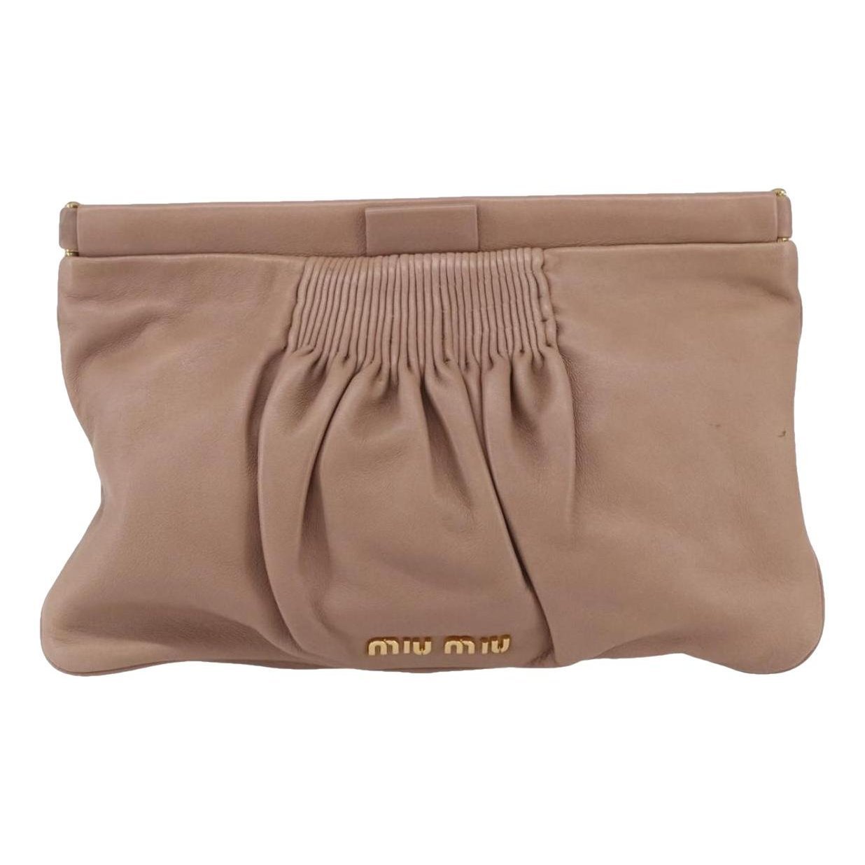 Miu Miu Leather clutch bag