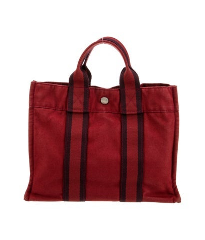 Hermes Toile Fourre Tout Pm