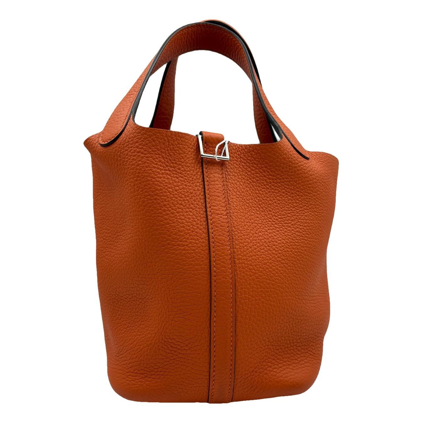Picotin leather handbag