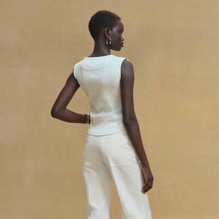 Vert Embrun "Chaine d'Ancre" Sleeveless T-shirt