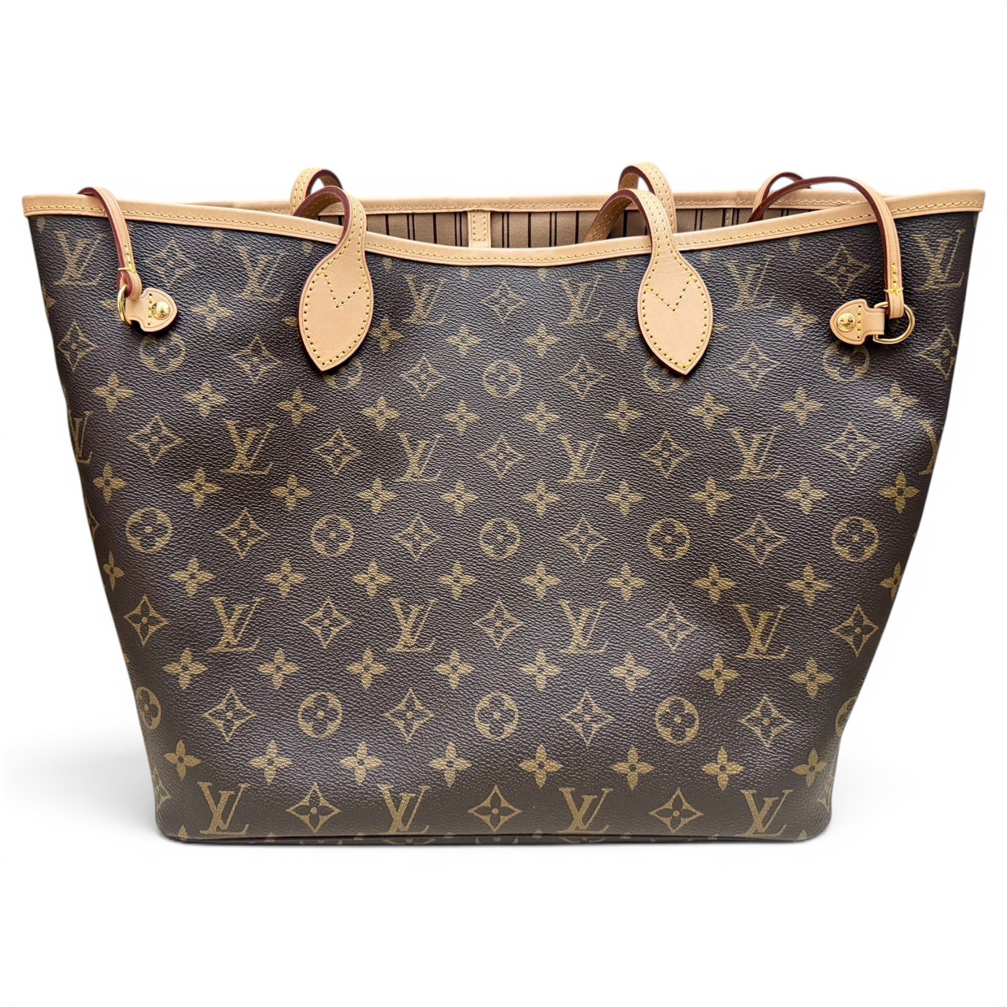 Neverfull leather tote