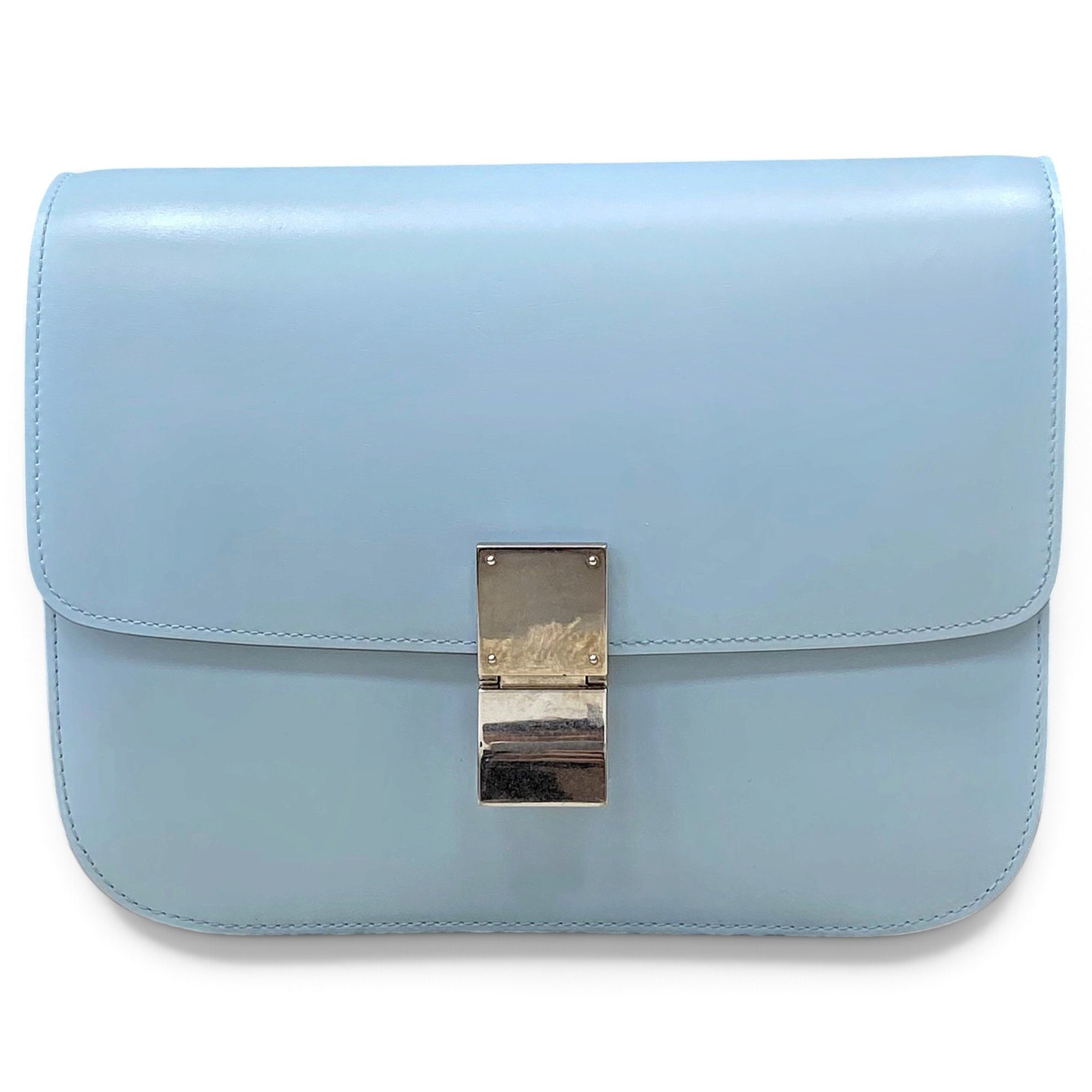 Classic leather handbag