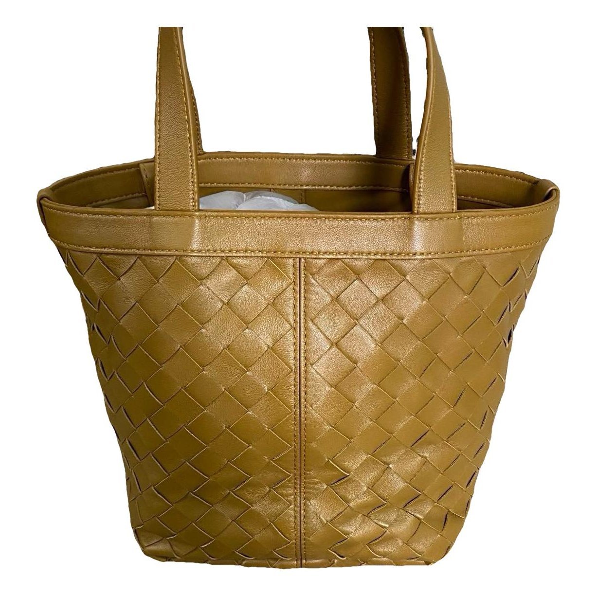 Leather tote