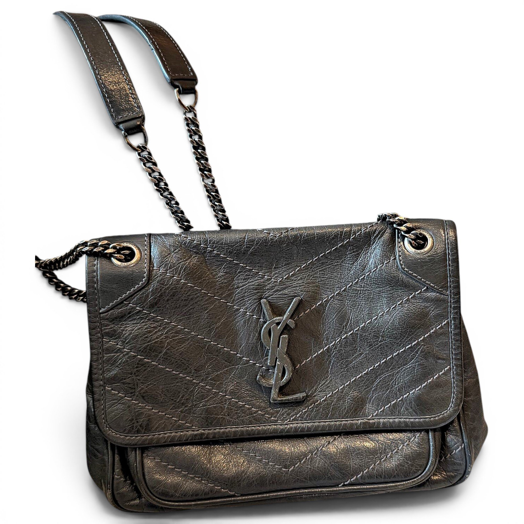 Leather handbag