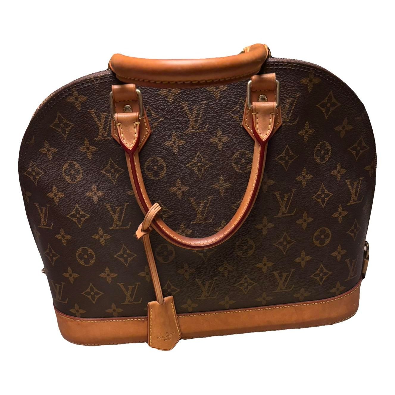 Alma leather handbag
