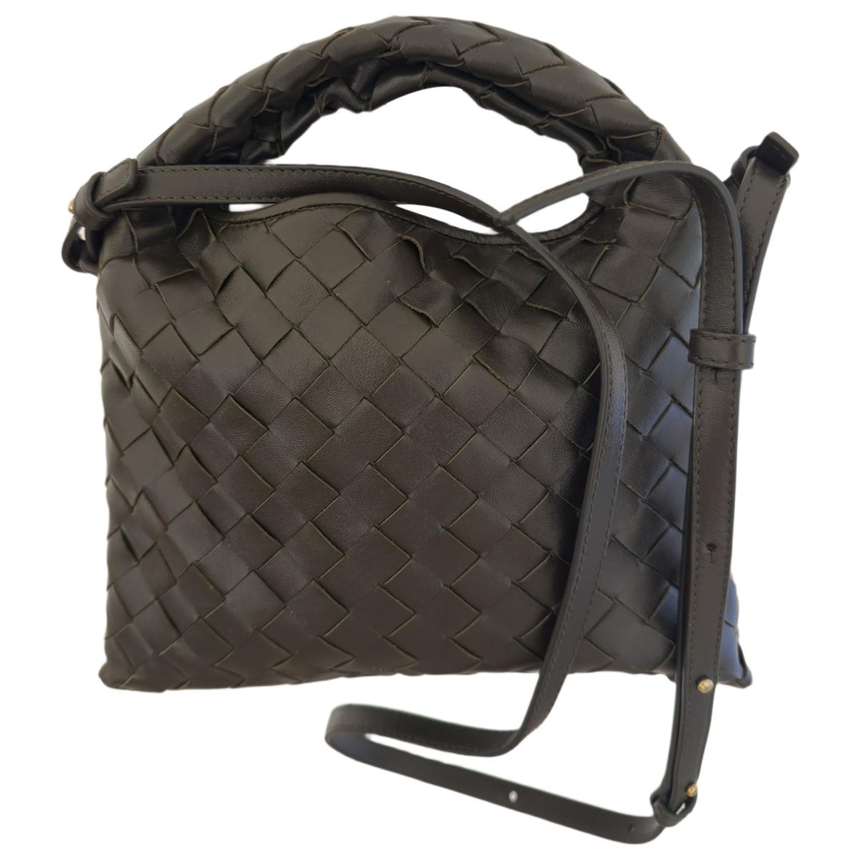 Hop leather crossbody bag