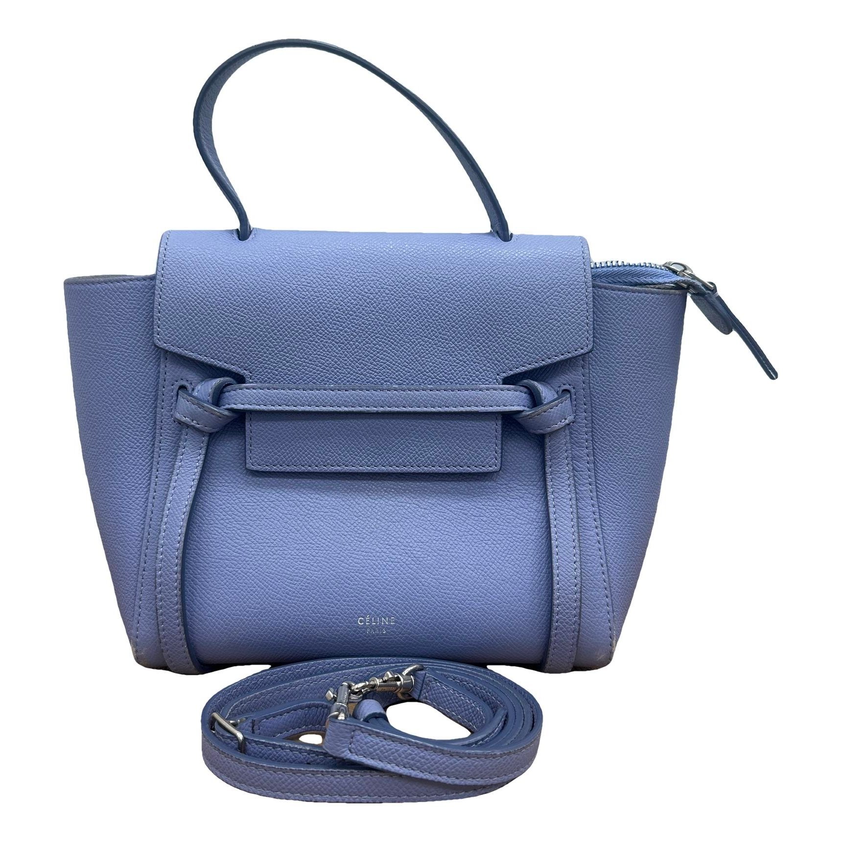 Belt leather handbag